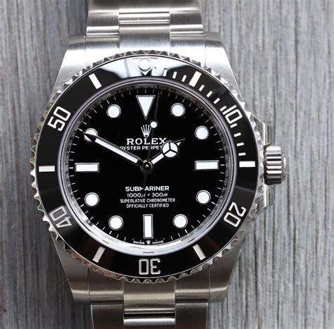 rolex submariner no date verfügbarkeit|rolex no date submariner review.